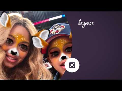VIDEO : Do Beyonce and Blue Ivy have a secret Snapchat account?