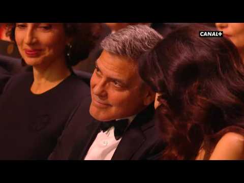 VIDEO : Csar : quand Amal Clooney explique une blague de Valrie Lemercier  son mari George