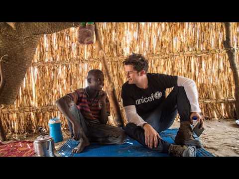 VIDEO : Orlando Bloom viaja a Nger como embajador de Unicef