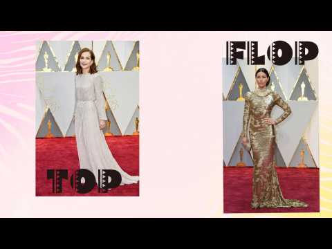 VIDEO : Oscars 2017 : Les tops et les flops du tapis rouge
