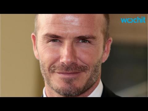 VIDEO : David Beckham Denies He's Considering Playing the Next James Bond