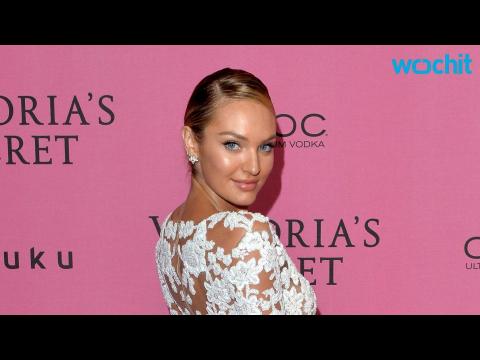 VIDEO : Candice Swanepoel Flashes Engagement Ring at Fashion Party