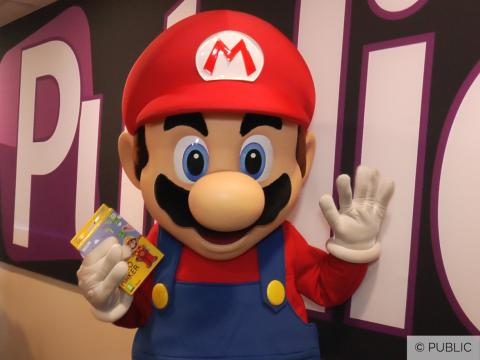 VIDEO : Exclu Vido : Super Mario Bros. : le personnage culte a ft ses 30 ans chez Public !