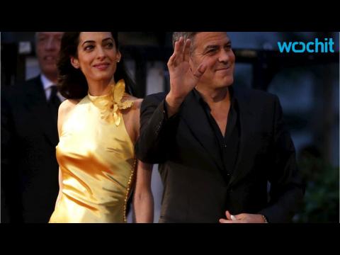 VIDEO : You'll Laugh at How George Clooney Responds to Being Amal's