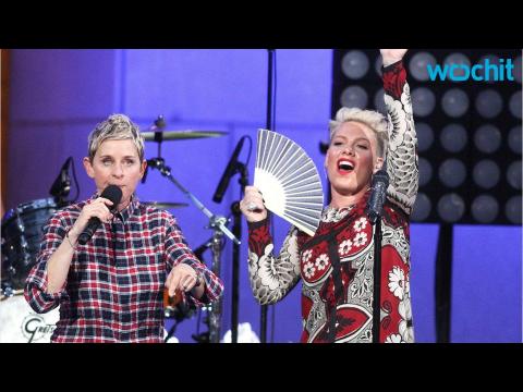VIDEO : Pink Reveals Brand New Theme Song for The Ellen Show
