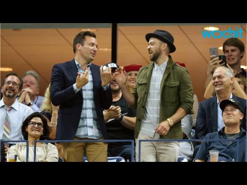 VIDEO : Timberlake and Fallon Do Their Best Beyonce At US Open