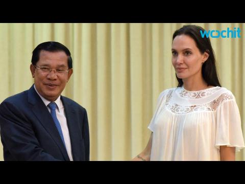 VIDEO : Angelina Jolie Preps For Work on Her Cambodian Project With Maddox