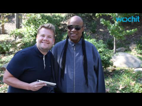 VIDEO : Stevie Wonder Joins James Corden in Epic Carpool Karaoke Session
