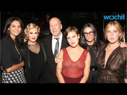 VIDEO : Demi Moore and Bruce Willis Reunite Again for Rumer Willis' Broadway Debut