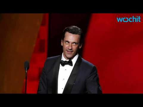 VIDEO : Jon Hamm Discusses His 2015 Emmy Win