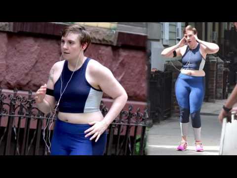 VIDEO : Lena Dunham Has a New Love For Running and Exercise