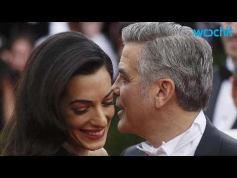 VIDEO : George Clooney Celebrates One-Year Wedding Anniversary