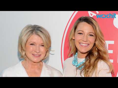 VIDEO : Martha Stewart Tells Blake Lively to Stick to Acting