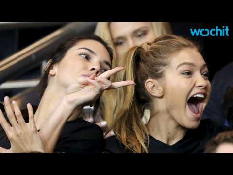 VIDEO : Gigi Hadid and Kendall Jenner Turn Soccer Game Into Photo Shoot