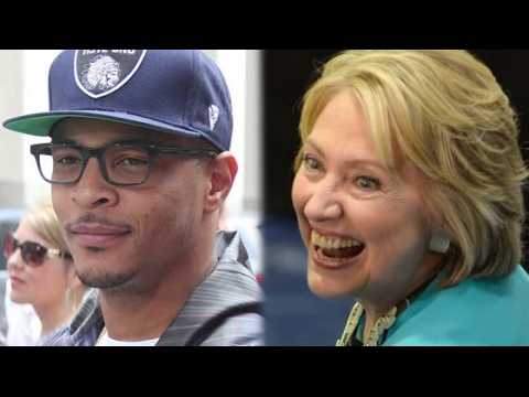 VIDEO : T.I. Says World is Not Ready for Hillary Clinton as U.S. President