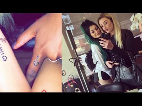 VIDEO : Kylie Jenner And Her Friends Reveal Matching Tattoos