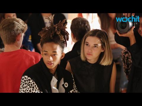 VIDEO : Jaden Smith and New Girlfriend Cozy Up During Fashion Week