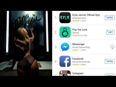 VIDEO : Kylie Jenner Has the No. 1 Free App in Store