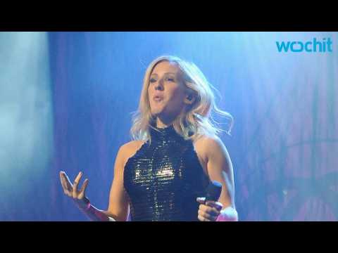 VIDEO : Ellie Goulding Says She Did Not Lip-Sync at Sporting Event