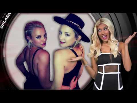 VIDEO : Britney Spears Crashes Kate Hudson's Game Night!