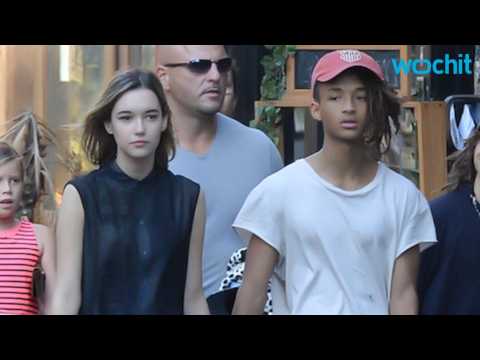 VIDEO : Jaden Smith's Girlfriend Wore Her Own Mug Shot on a T-Shirt During Court Appearance