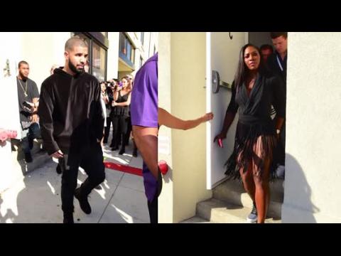 VIDEO : En bon petit-ami, Drake encourage Serena  son dfil