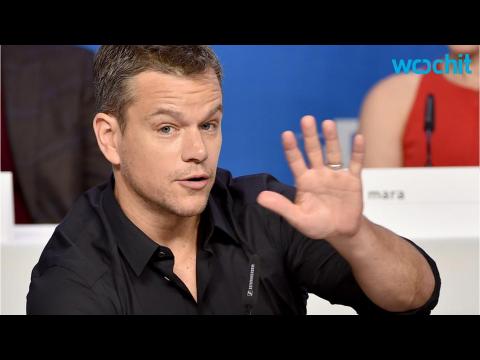 VIDEO : Matt Damon Apologizes Over 'Project Greenlight' and 'Whitesplaining'