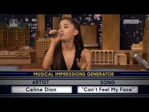 VIDEO : Quand Ariana Grande imite Céline dion - ZAPPING PEOPLE DU 17/09/2015