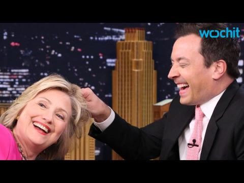 VIDEO : Hillary Clinton Visit Helps ?Tonight Show? Stay on Top