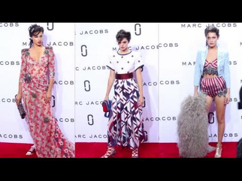 VIDEO : The Hottest Models Come Out For Marc Jacobs Spectacular NYFW Show