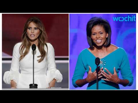 VIDEO : What Hashtag Are Celebs Using To Mock Melania Trump?