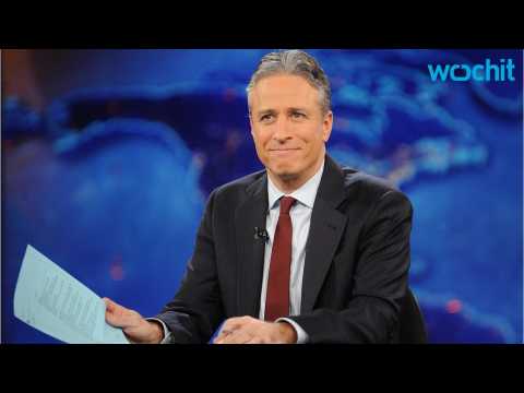 VIDEO : Jon Stewart Returns From Retirement To Comment On Trump's Speech