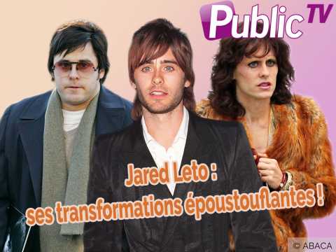 VIDEO : Jared Leto : Ses transformations physiques au cinma !