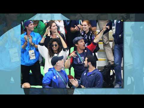 VIDEO : Matthew McConaughey loving the Olympic hype in Rio