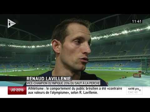 VIDEO : Rio 2016 : Renaud Lavillenie en veut au 