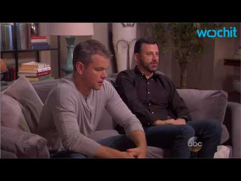 VIDEO : Matt Damon and Jimmy Kimmel Go For Another Round of Couples Therapy