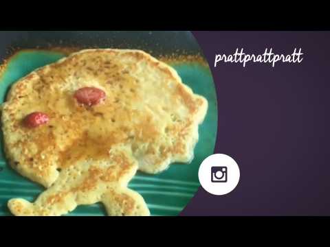 VIDEO : Chris Pratt's son is not impressed with his dad's pancake making skills