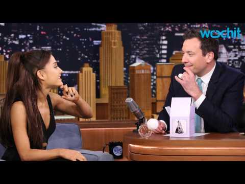 VIDEO : Ariana Grande And Jimmy Fallon Face Swap For Snapchat Duet