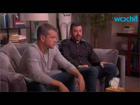 VIDEO : Matt Damon and Jimmy Kimmel Try Couples Therapy,  Again!
