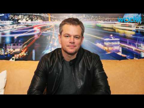 VIDEO : Matt Damon Will Take A Break From Acting