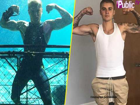VIDEO : Justin Bieber VS Zac Efron : Battle de muscu? Qui est le plus sexy ?