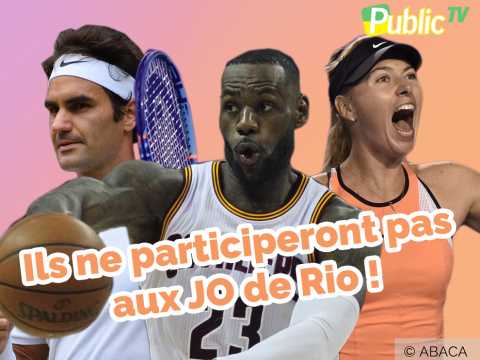 VIDEO : JO 2016 : Les grands absents des jeux !