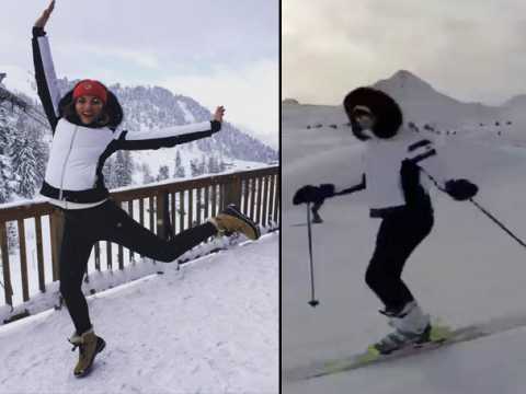 VIDEO : Exclu Vido : Ariane Brodier : Elle fait du ski avec un style incroyable !