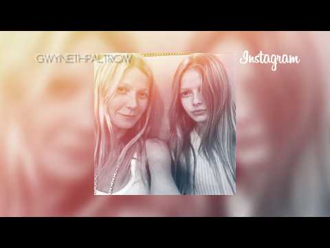 VIDEO : Gwyneth Paltrow shares selfie of her look alike daughter