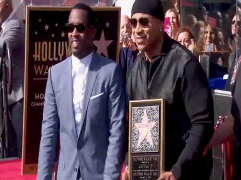 VIDEO : Exclu Vido : P.Diddy : Fier que son ami LL Cool J reoive son toile  Hollywood !