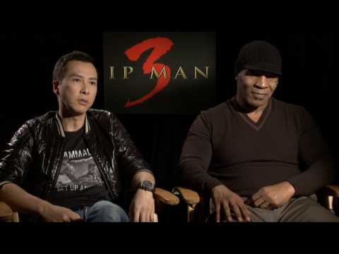 VIDEO : Mike Tyson Learns Some Kung-Fu Movie 'Ip Man 3'