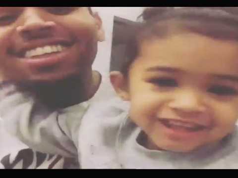 VIDEO : Exclu Vido : Chris Brown : Un super papa fou de sa fille Royalty !