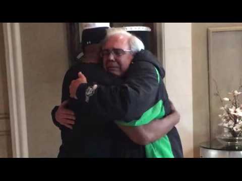 VIDEO : Jamie Foxx Shares Emotional Moment with the Dad of Man He Saved