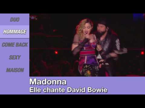 VIDEO : Zap People: Lady Gaga compltement nue, Madonna rend hommage  David Bowie, Adele et James C