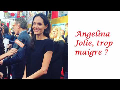 VIDEO : Angelina Jolie de plus en plus maigre : les photos qui inquitent